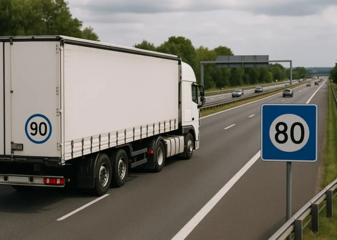 „Ile może jechać tir na autostradzie? Przepisy i kary”