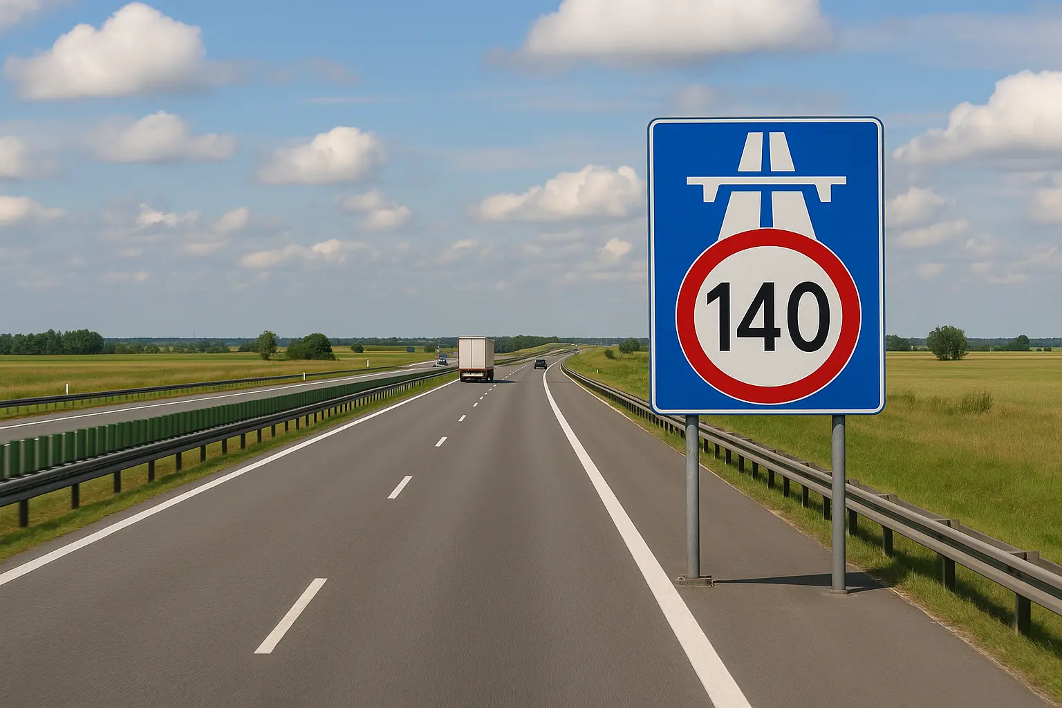 Jaka jest maksymalna prędkość na autostradzie w Polsce? Dowiedz się, dlaczego 140 km/h to najwięcej w Unii Europejskiej!