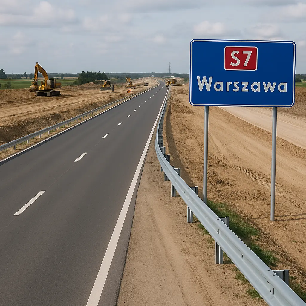 Kiedy S7 do Warszawy usprawni transport i rozwój?