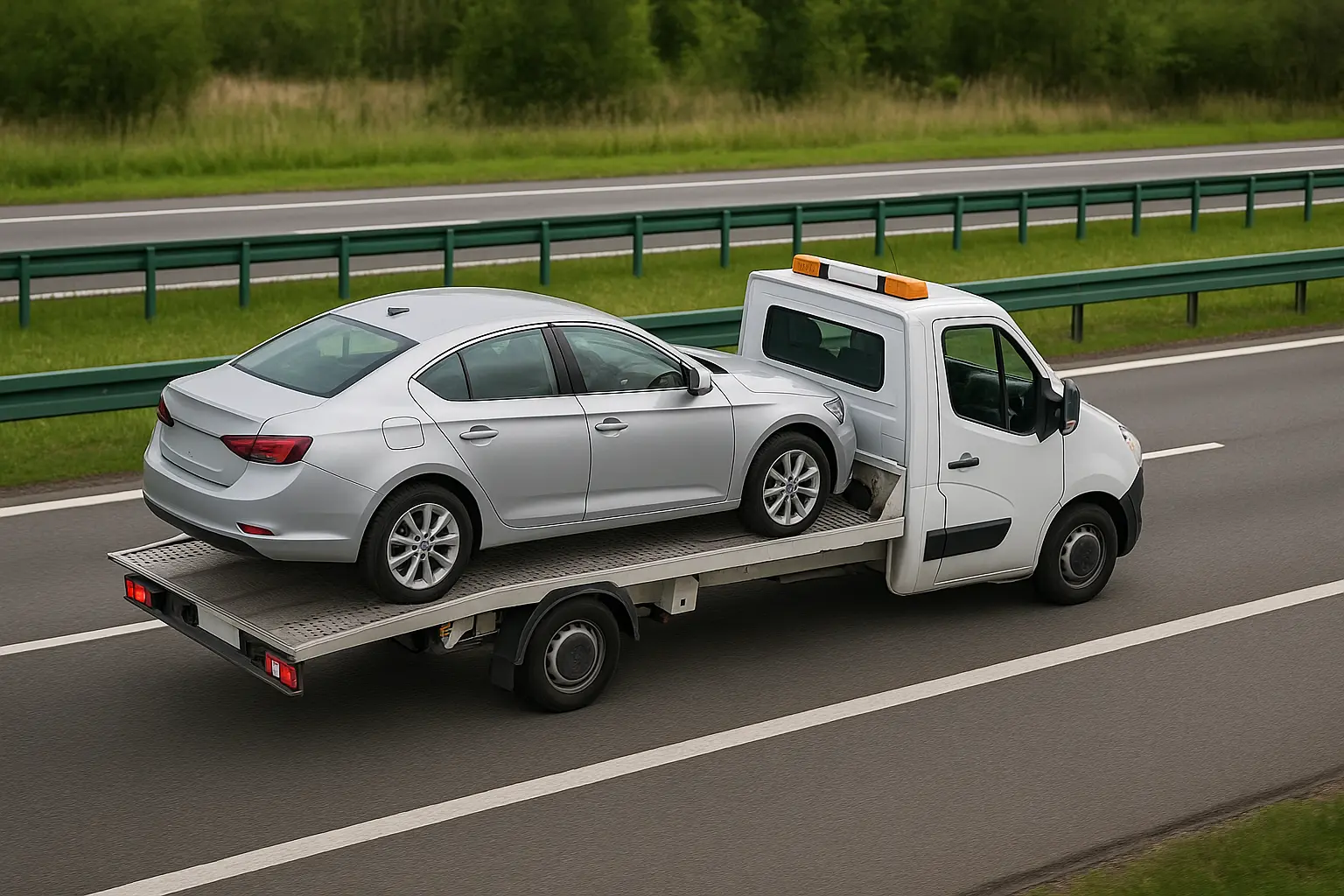 Ile można jechać autolawetą na autostradzie? Sprawdź zasady